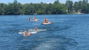 Tubing at Riverbank House