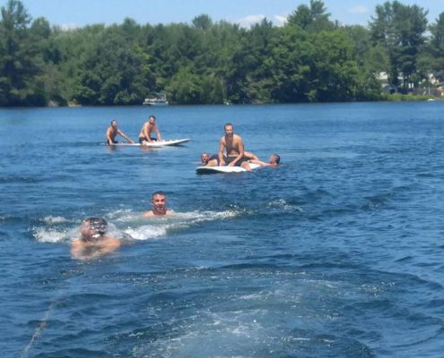 Tubing at Riverbank House